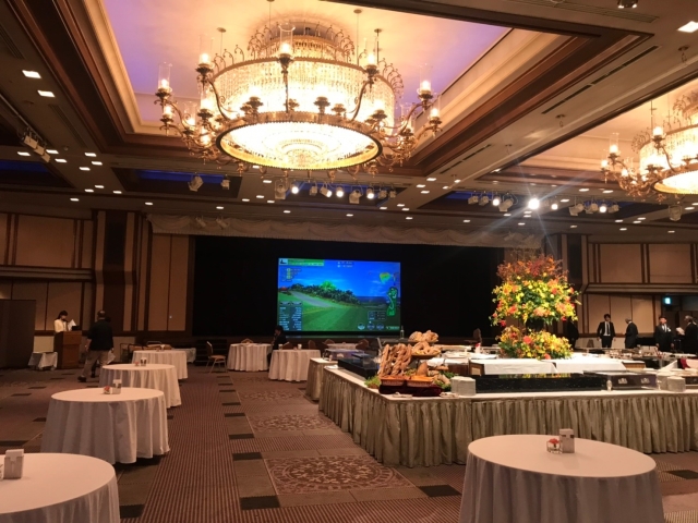 帝国ホテル東京にて企業様の記念イベントに参加させていただきました.