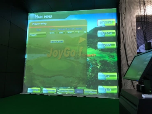 Chúng tôi đã giới thiệu 'JoyGolf Smart +' kết hợp Karaoke trong hệ thống mô phỏng Golf cho khác hàng.