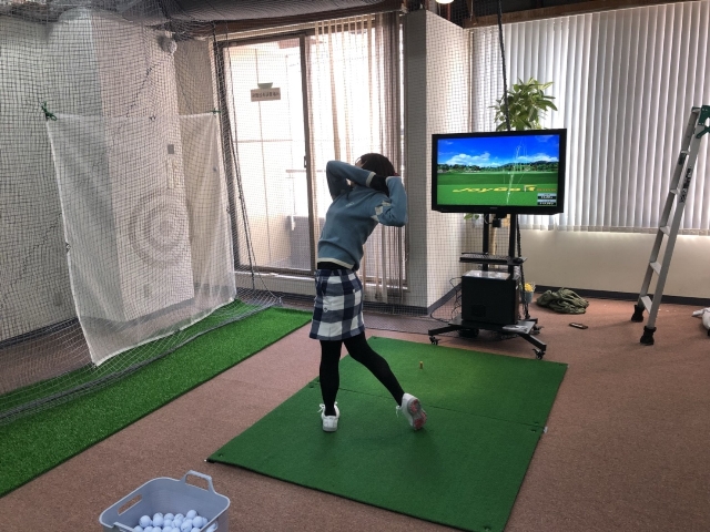  大阪・心斎橋のインドア練習場にニューマシン登場！